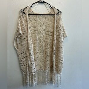 🌅 Open-Knit Design Cardigan 🌅